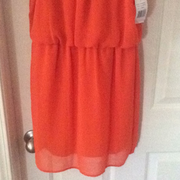 Jodi Kristopher Dark Orange Dress - Picture 3 of 7